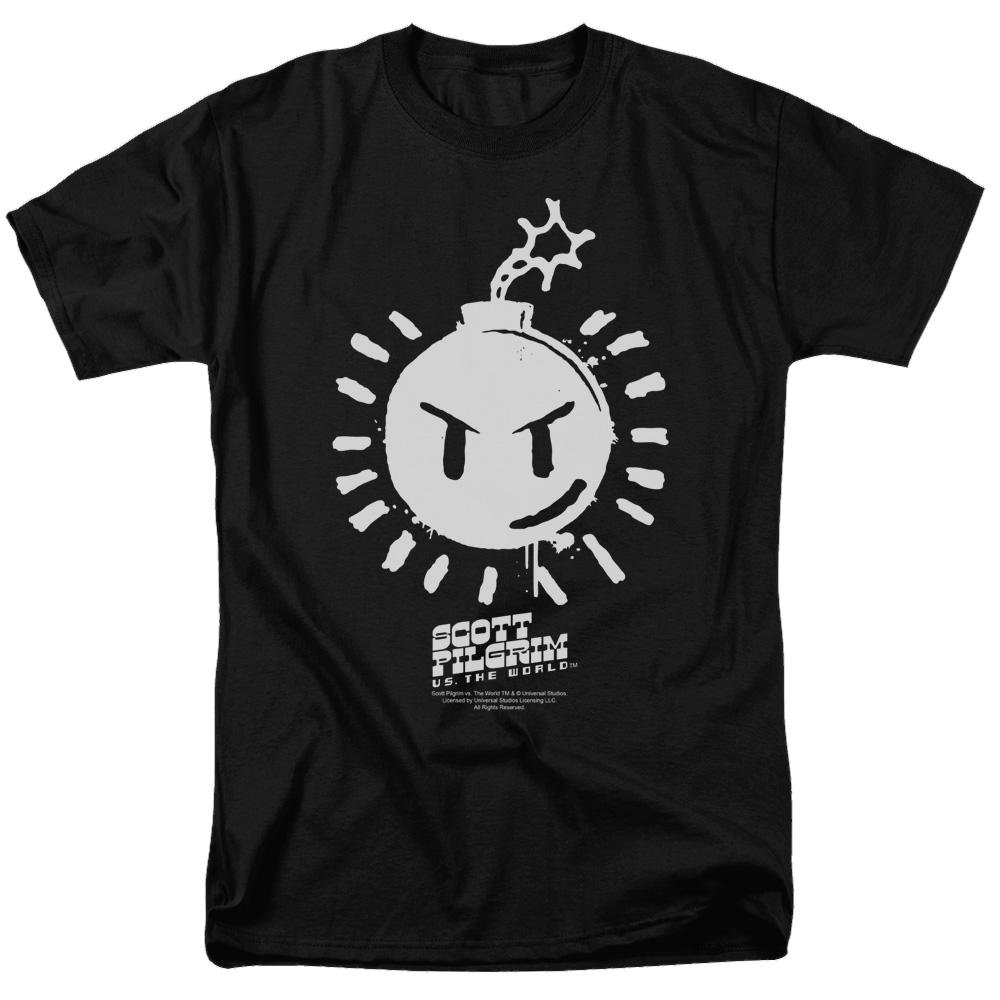 Scott Pilgrim vs. the World Sex Bob Omb Logo - Men's Regular Fit T-Shirt Men's Regular Fit T-Shirt Scott Pilgrim vs. the World