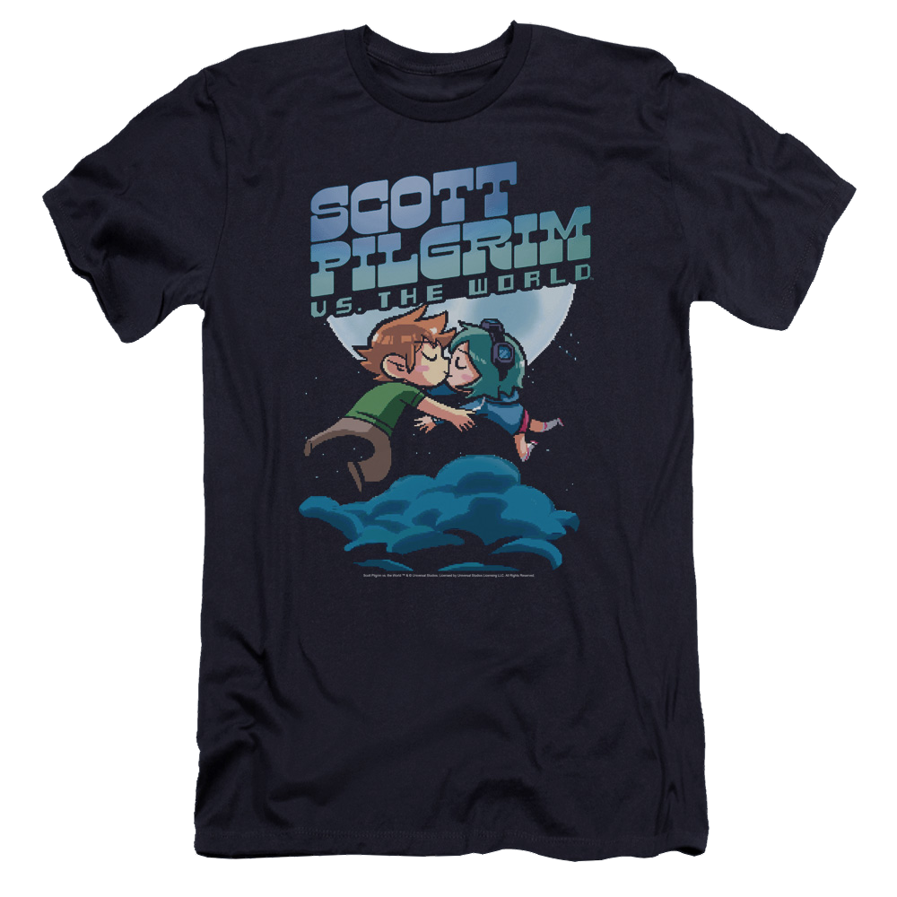 Scott Pilgrim vs. the World Lovers - Men's Premium Slim Fit T-Shirt Men's Premium Slim Fit T-Shirt Scott Pilgrim vs. the World