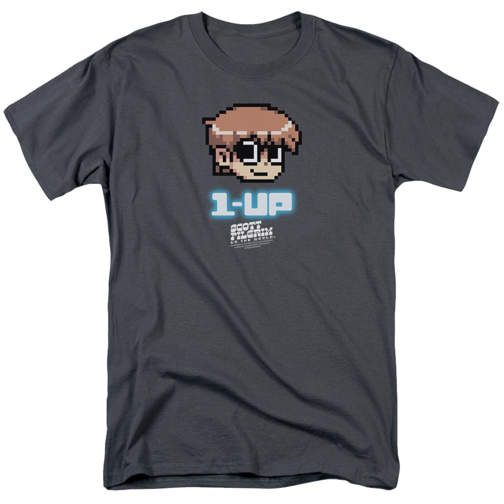 Scott Pilgrim vs. the World 1 Up - Men's Regular Fit T-Shirt Men's Regular Fit T-Shirt Scott Pilgrim vs. the World