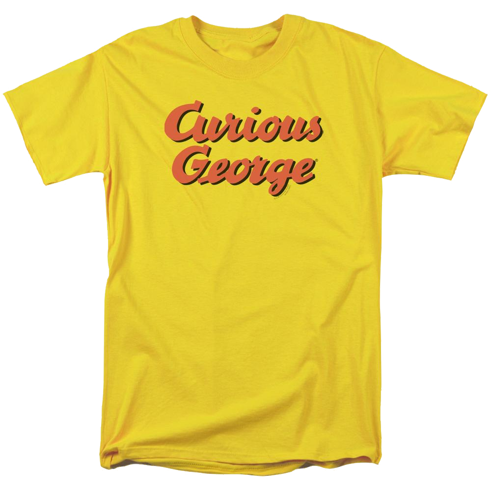 Curious George Logo - Men's Regular Fit T-Shirt Men's Regular Fit T-Shirt Curious George