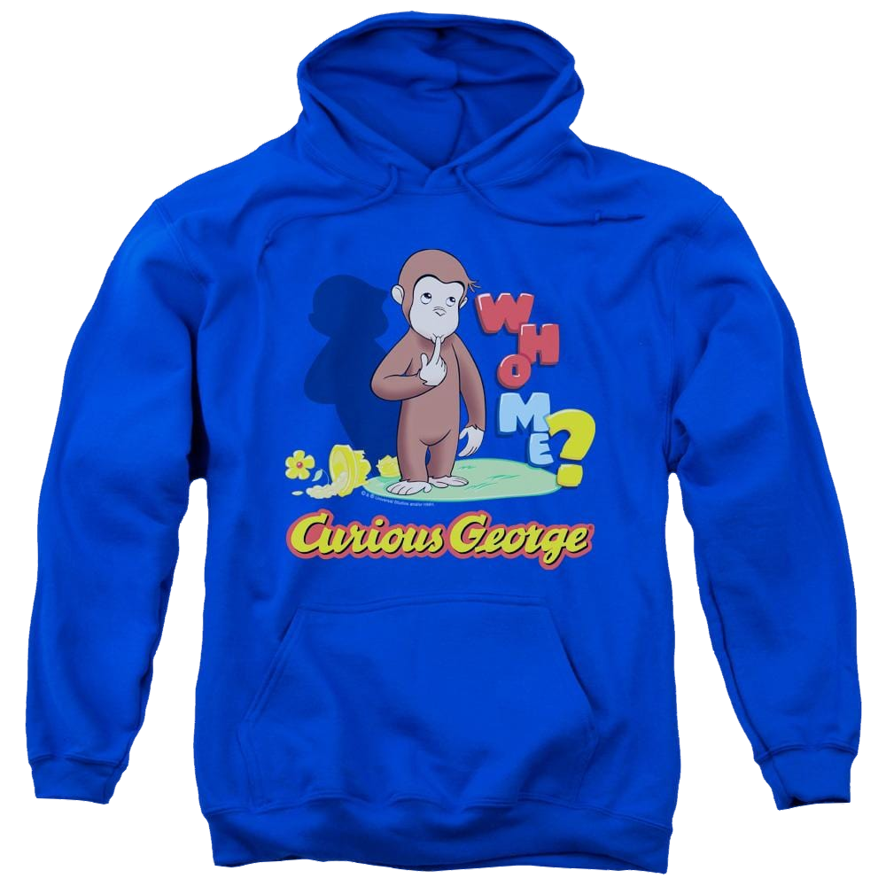 Curious George Who Me - Pullover Hoodie Pullover Hoodie Curious George