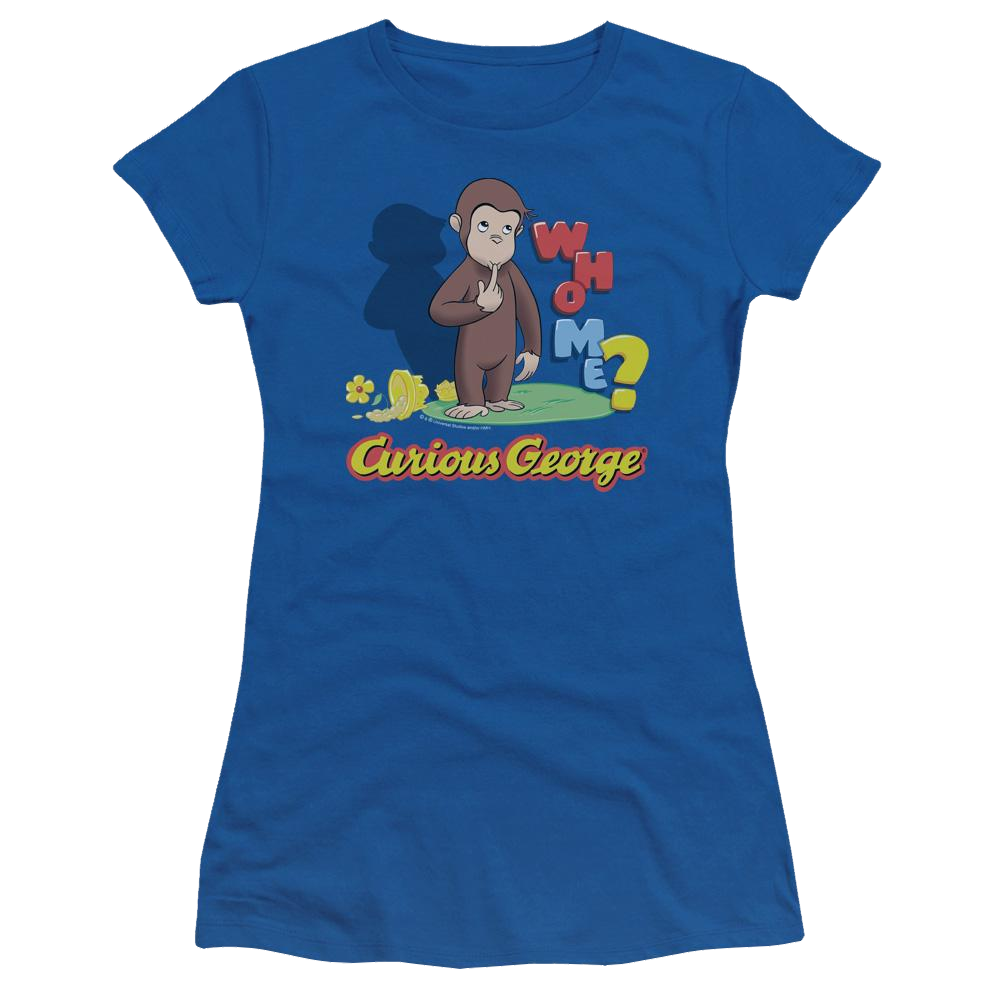 Curious George Who Me - Juniors T-Shirt Juniors T-Shirt Curious George
