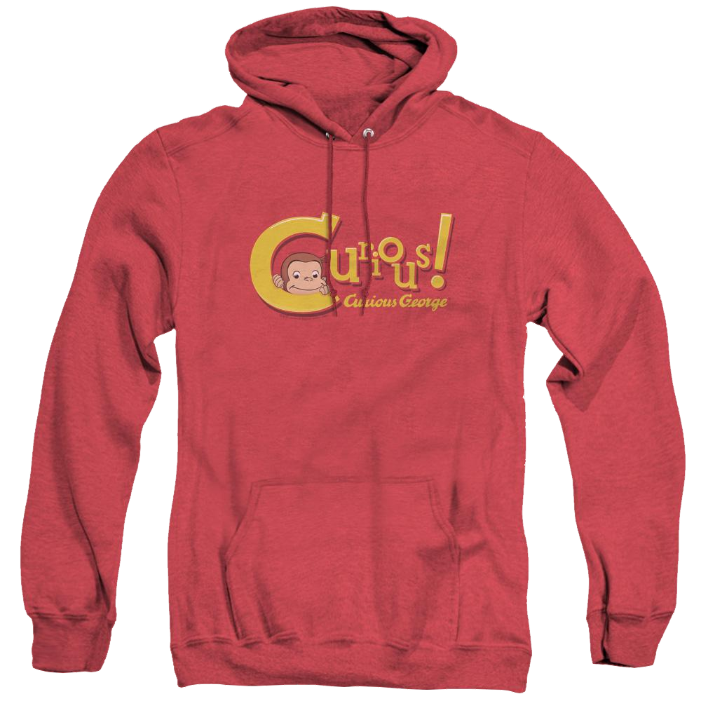 Curious George Curious - Heather Pullover Hoodie Heather Pullover Hoodie Curious George