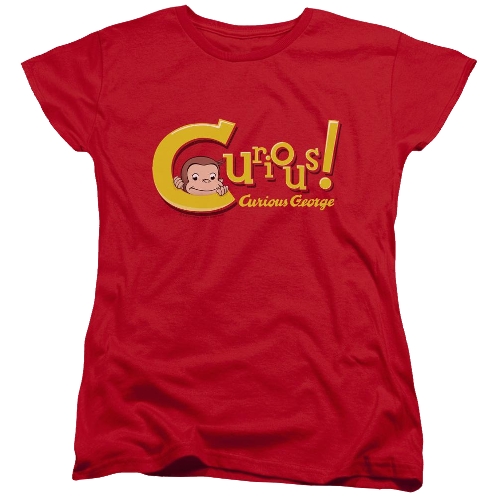 Curious George Curious - Women's T-Shirt Women's T-Shirt Curious George