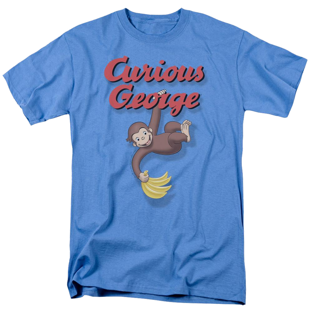 Curious George Hangin Out - Men's Regular Fit T-Shirt Men's Regular Fit T-Shirt Curious George