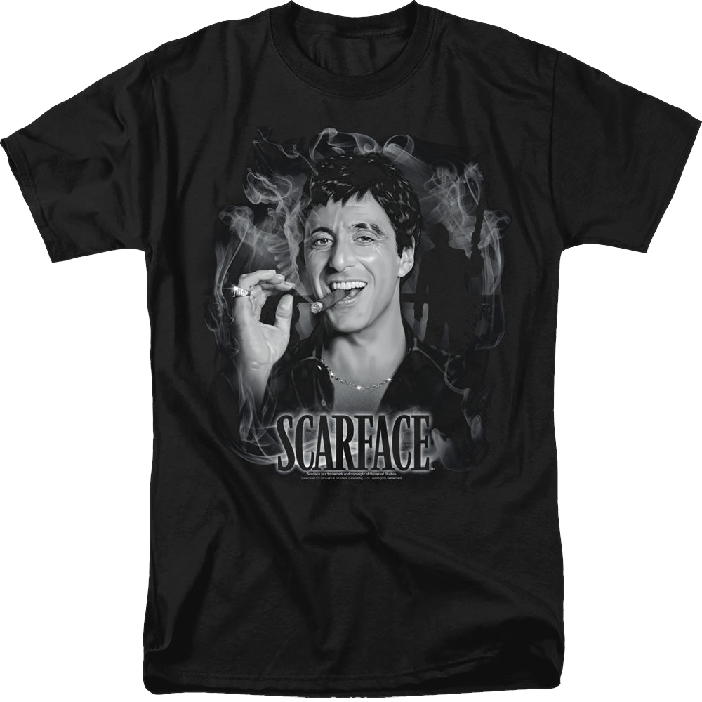 Scarface Smokey Scar - Men's Regular Fit T-Shirt Men's Regular Fit T-Shirt Scarface