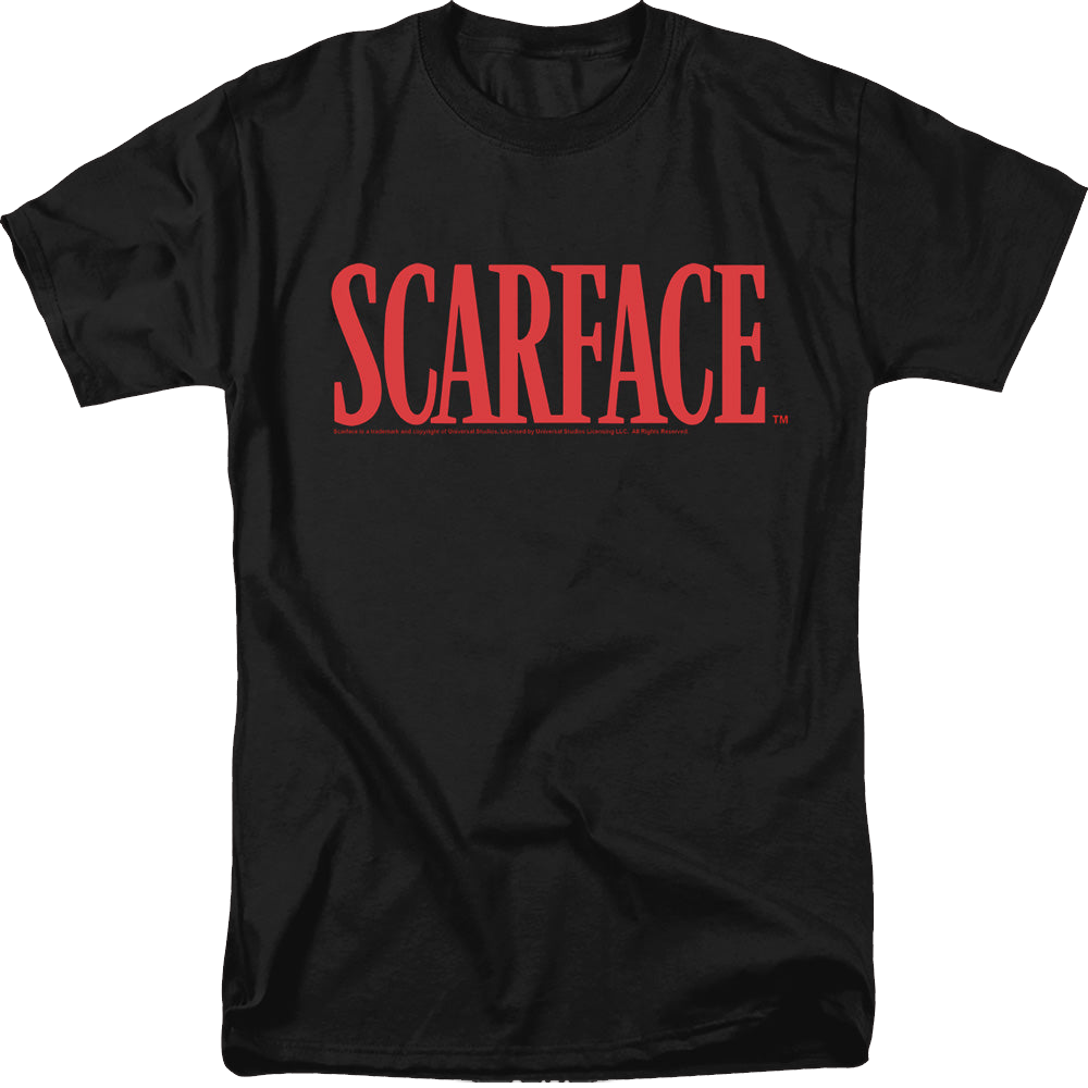 Scarface Logo - Men's Regular Fit T-Shirt Men's Regular Fit T-Shirt Scarface