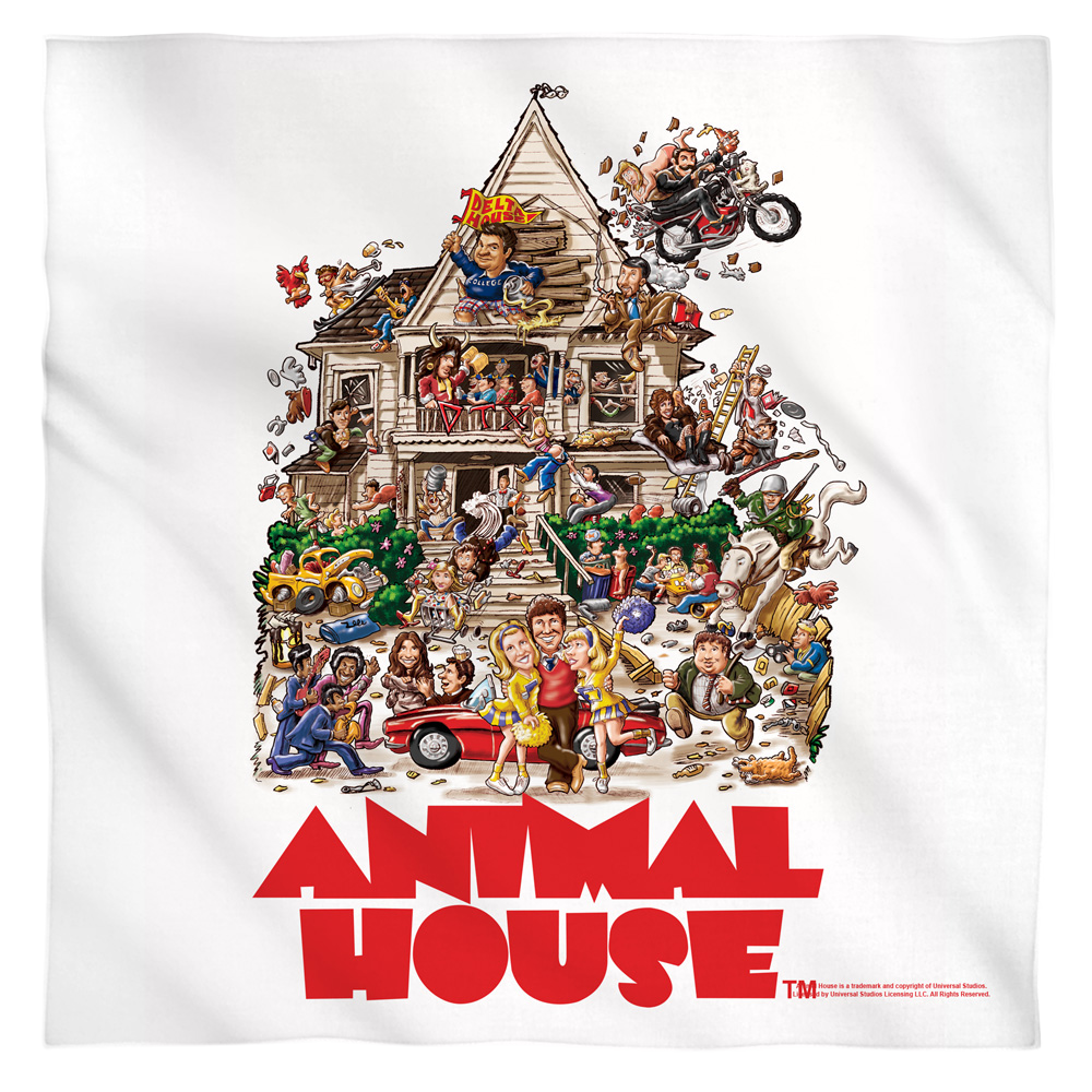 Animal House Poster - Bandana Bandanas Animal House