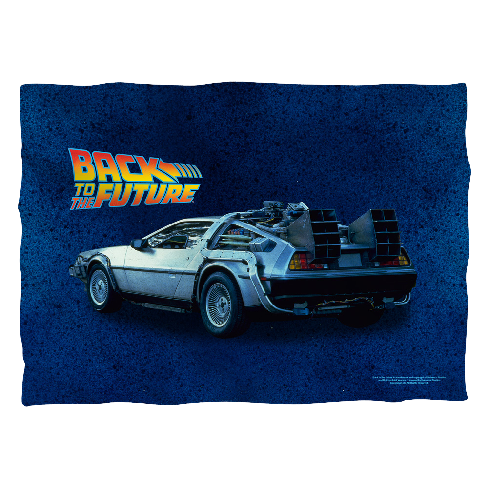 Back To The Future Trilogy Delorean - Pillow Case Pillow Cases Back to the Future