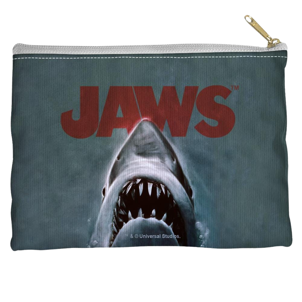 Jaws - Shark Straight Bottom Pouch Straight Bottom Accessory Pouches Jaws