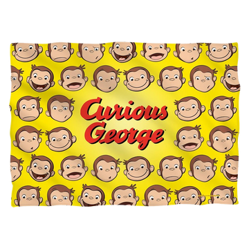 Curious George Heads pillow case