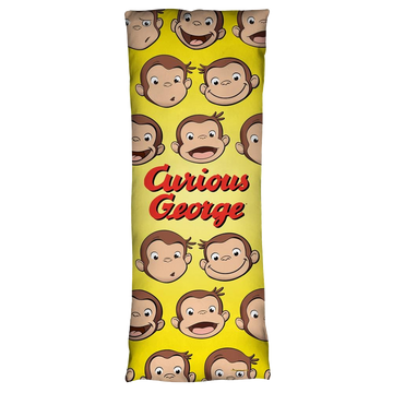 Curious George Heads Body Pillow body pillow