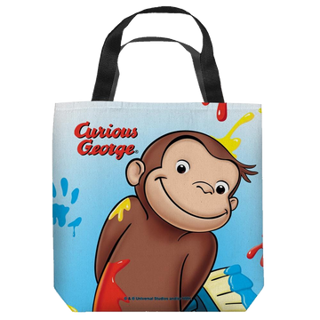 Curious George Heads tote bag