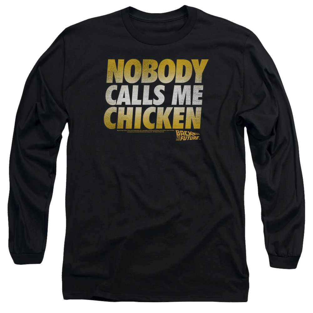 Back To The Future Chicken - Men's Long Sleeve T-Shirt Men's Long Sleeve T-Shirt Back to the Future