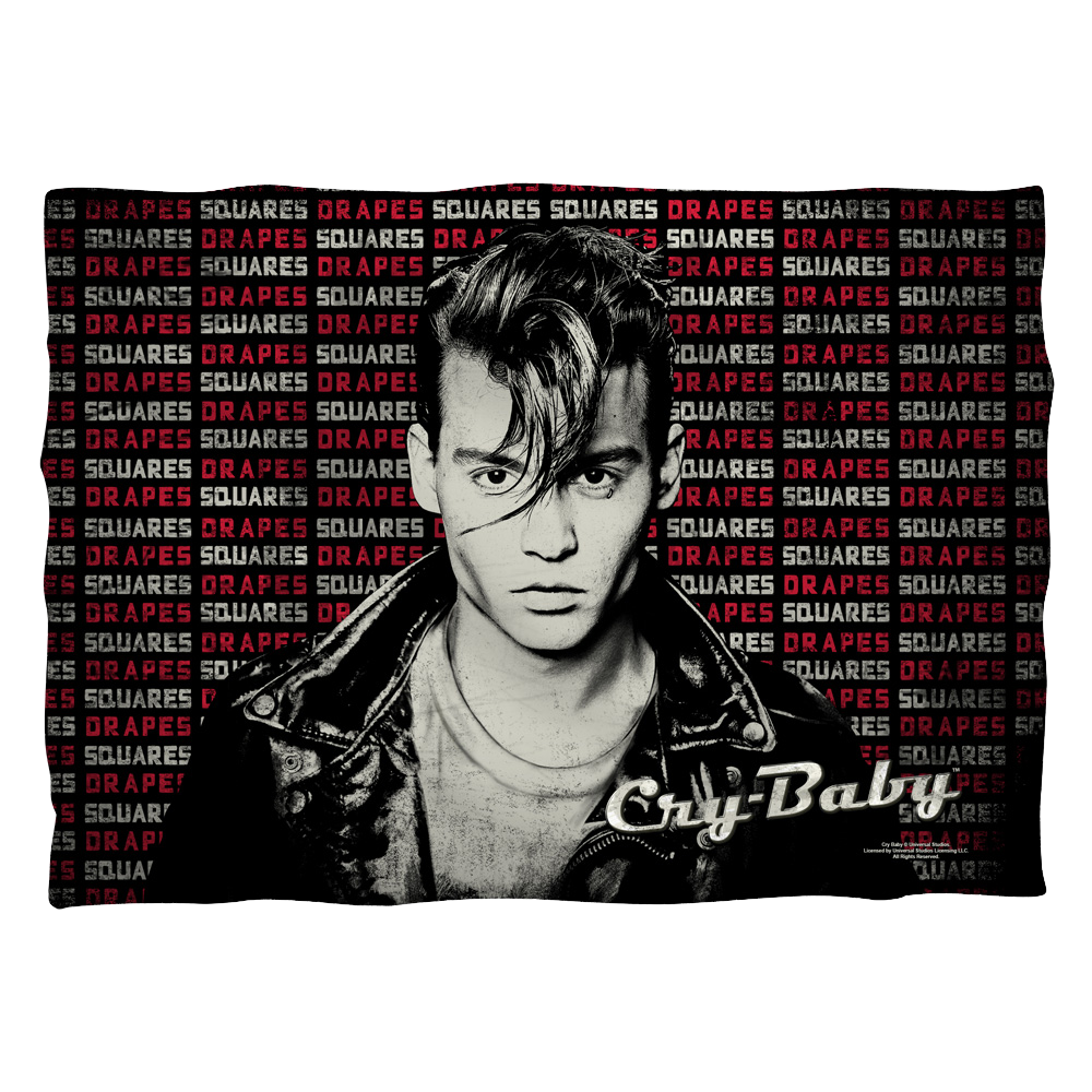 Cry Baby Drapes And Squares - Pillow Case Pillow Cases Cry Baby