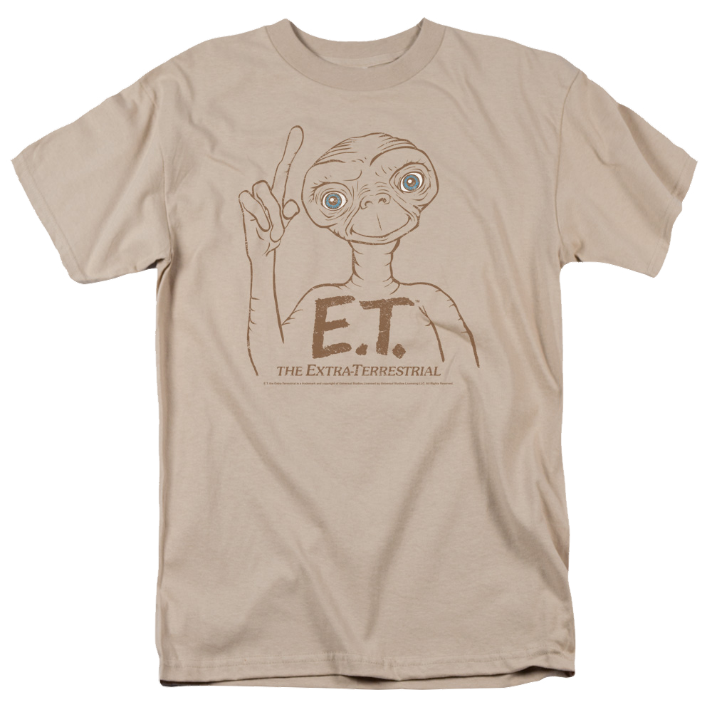 E.T. The Extra-Terrestrial Pointing - Men's Regular Fit T-Shirt Men's Regular Fit T-Shirt E.T.
