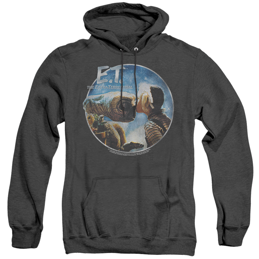 E.T. The Extra-Terrestrial Gertie Kisses - Heather Pullover Hoodie Heather Pullover Hoodie E.T.