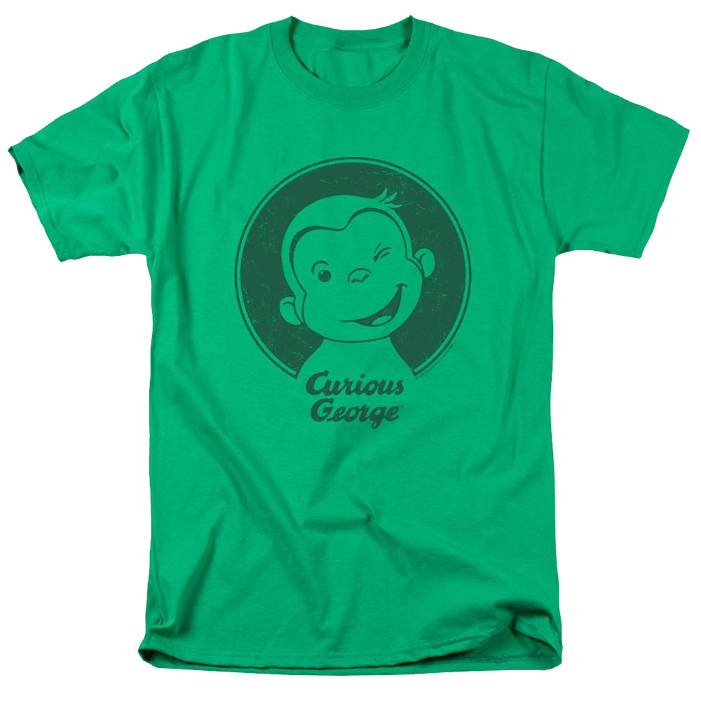 Curious George Classic Wink - Men's Regular Fit T-Shirt Men's Regular Fit T-Shirt Curious George