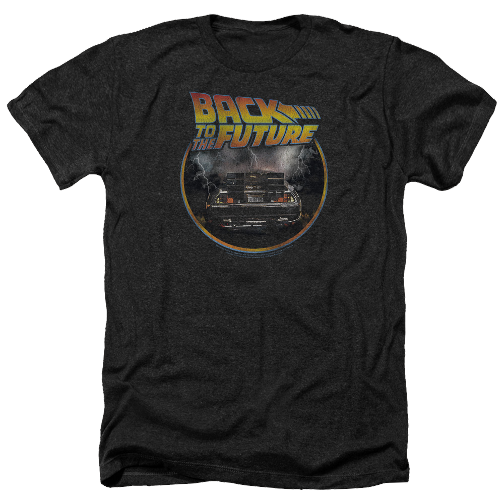 Back To The Future Back - Men's Heather T-Shirt Men's Heather T-Shirt Back to the Future