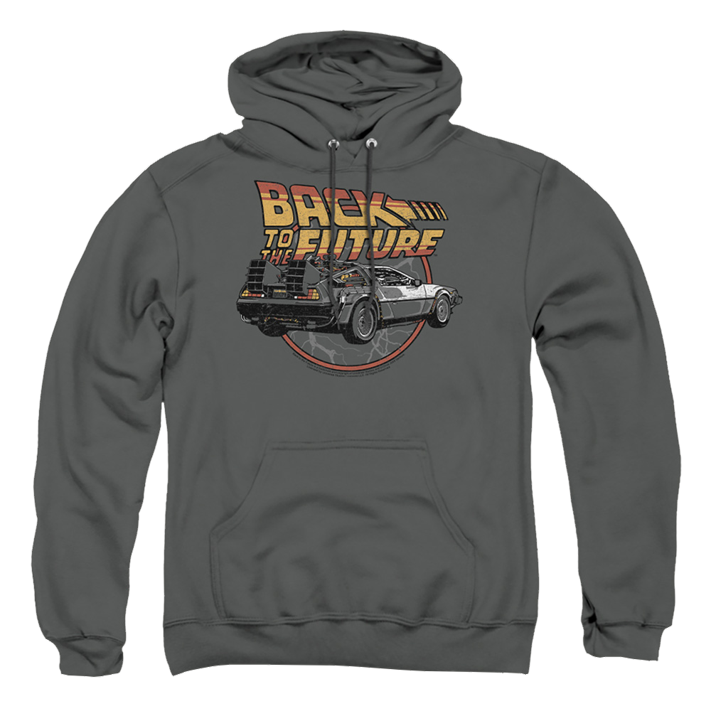 Back To The Future Time Machine - Pullover Hoodie Pullover Hoodie Back to the Future