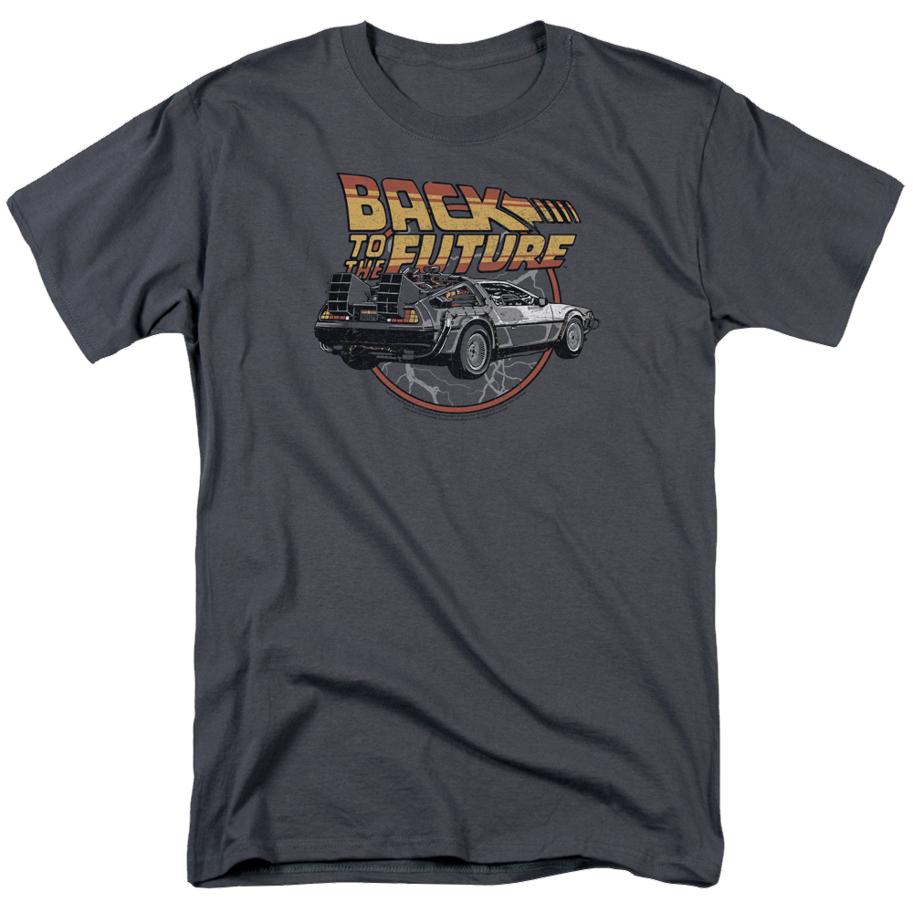 Back To The Future Time Machine - Men's Regular Fit T-Shirt Men's Regular Fit T-Shirt Back to the Future