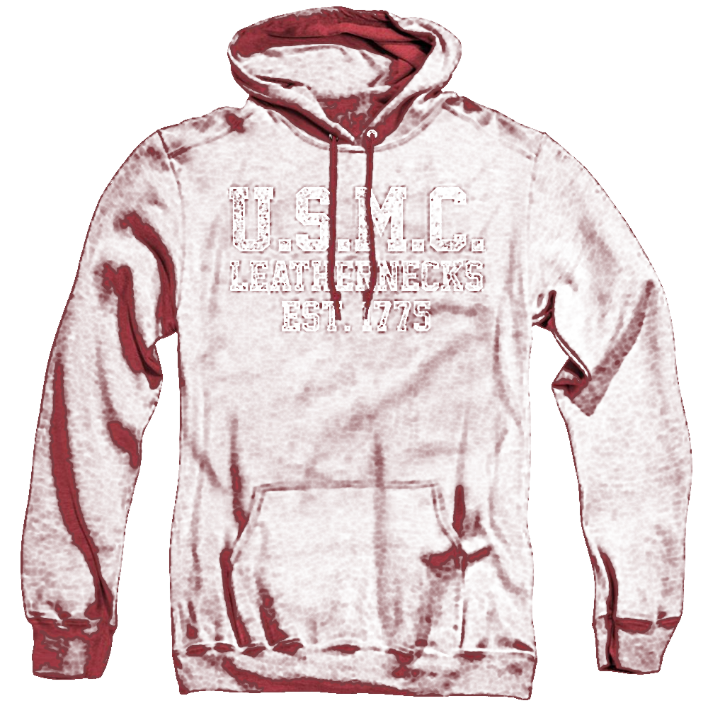 U.S. Marine Corps. Leathernecks - Heather Pullover Hoodie Heather Pullover Hoodie U.S. Marine Corps.