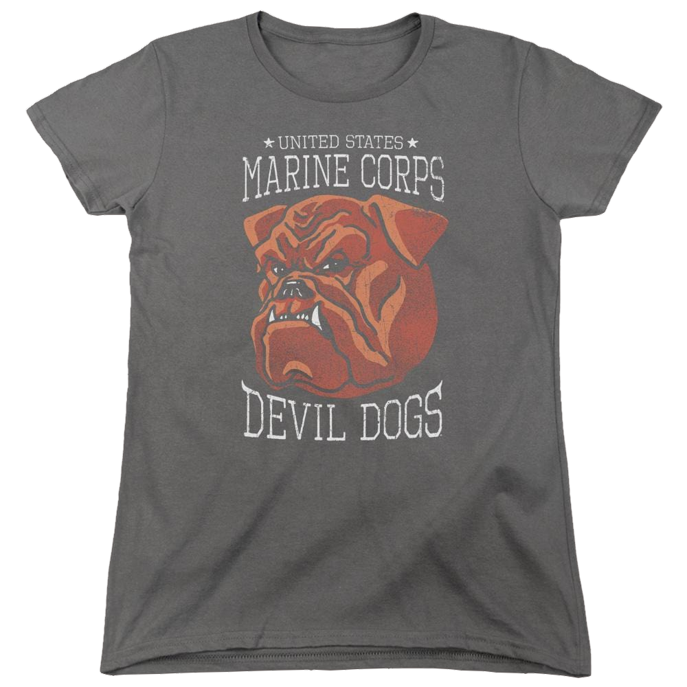 U.S. Marine Corps Devil Dogs Women's T-Shirt Women's T-Shirt U.S. Marine Corps.