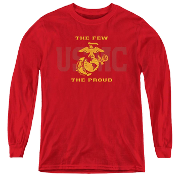 U.S. Marine Corps. Split Tag - Youth Long Sleeve T-Shirt Youth Long Sleeve T-Shirt U.S. Marine Corps.