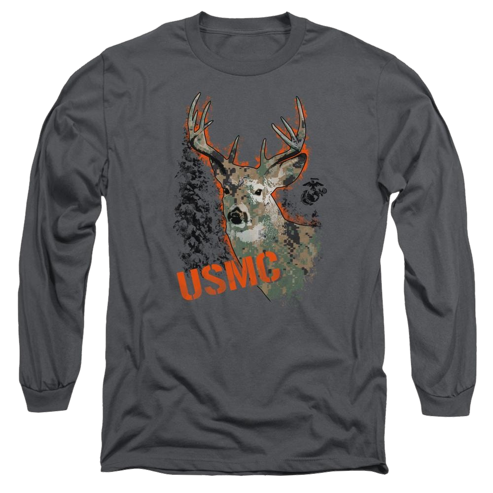 U.S. Marine Corps Marine Deer Men's Long Sleeve T-Shirt Men's Long Sleeve T-Shirt U.S. Marine Corps.