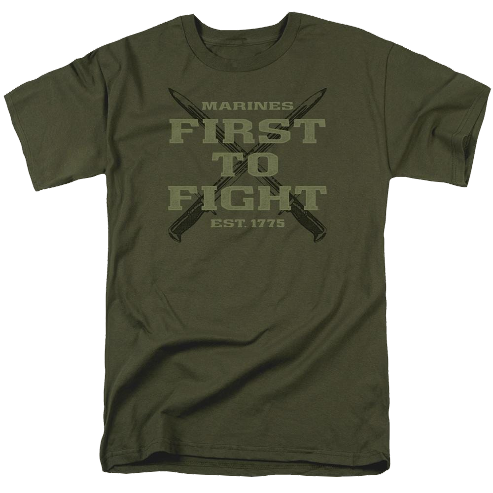 U.S. Marine Corps First Men's Regular Fit T-Shirt Men's Regular Fit T-Shirt U.S. Marine Corps.