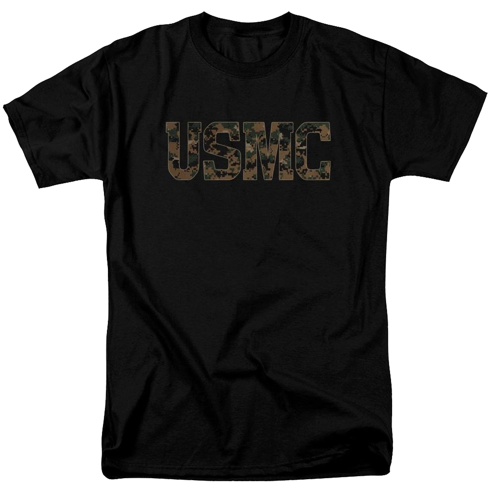U.S. Marine Corps Usmc Camo Fill Men's Regular Fit T-Shirt Men's Regular Fit T-Shirt U.S. Marine Corps.