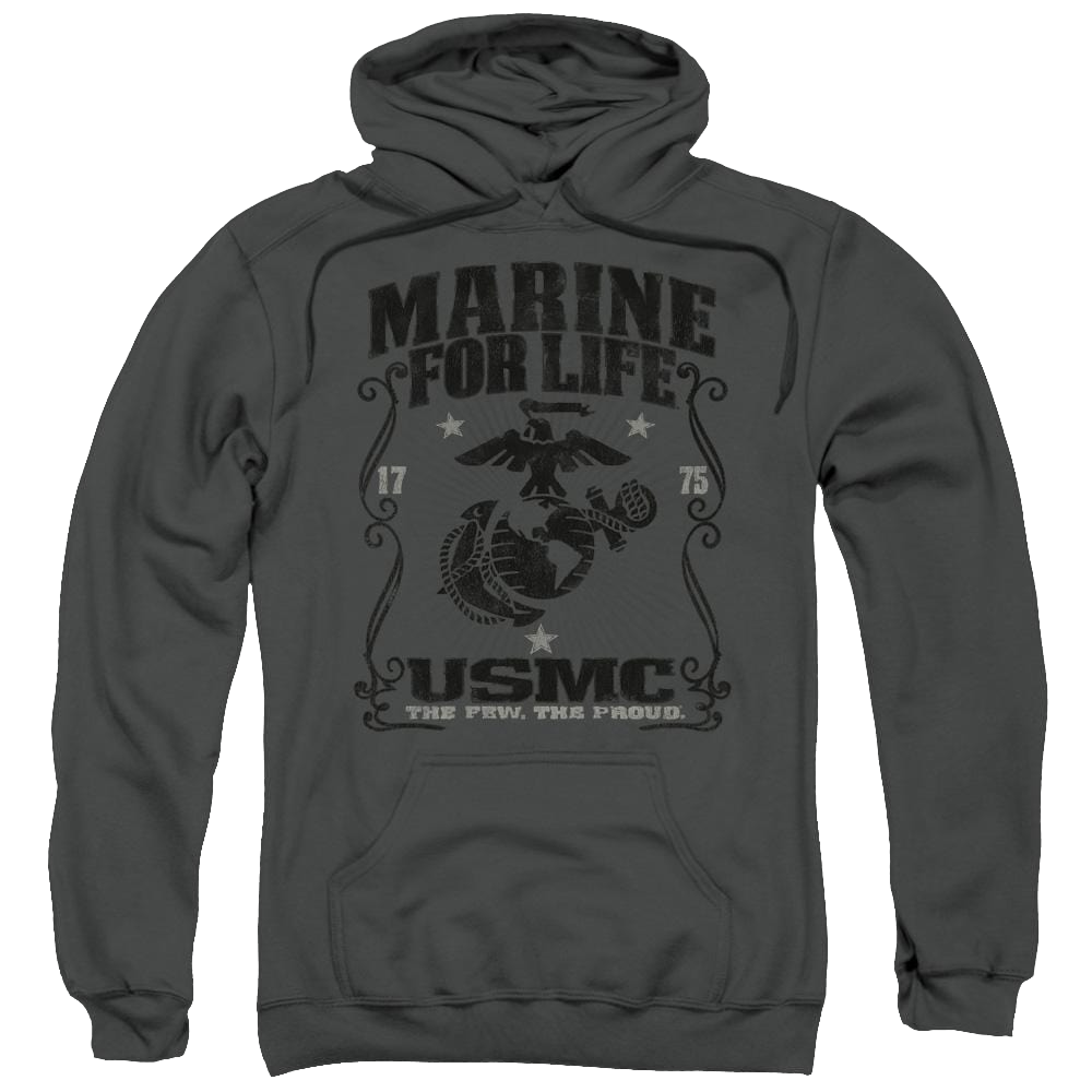 U.S. Marine Corps For Life Pullover Hoodie Pullover Hoodie U.S. Marine Corps.