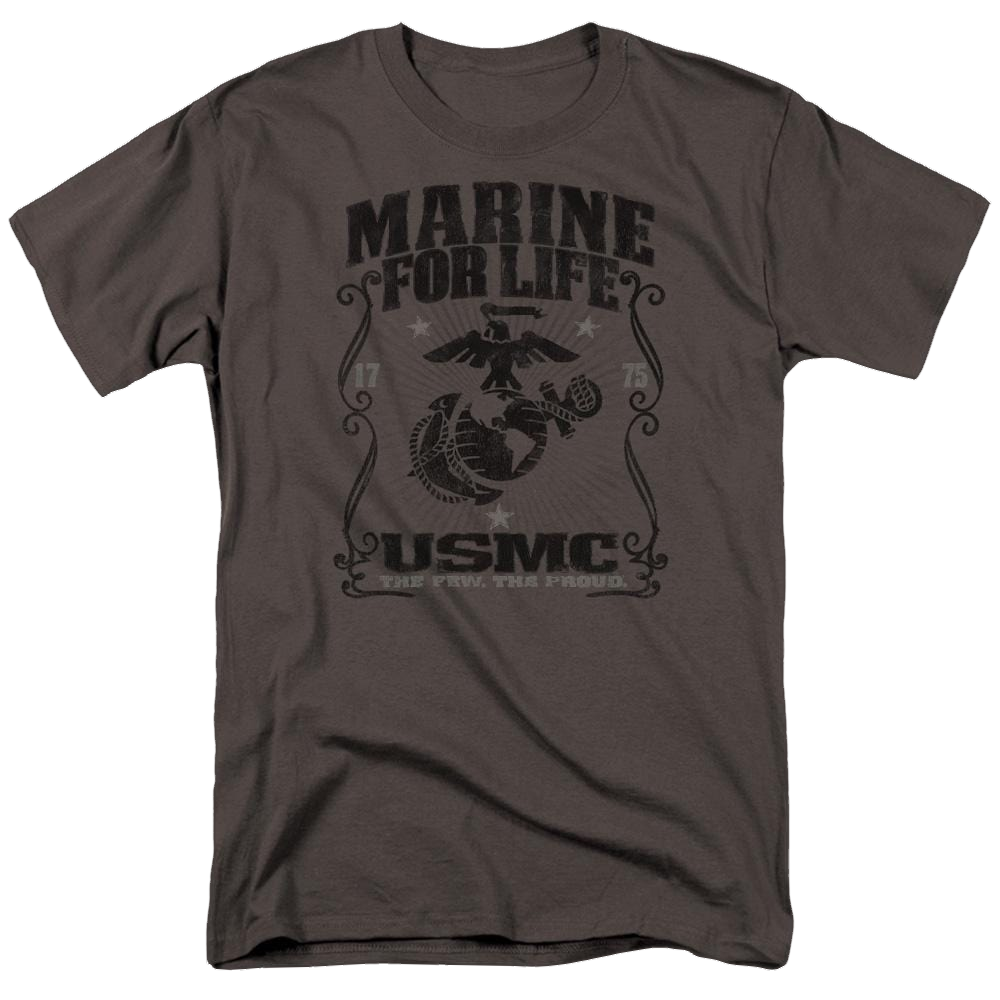 U.S. Marine Corps For Life Men's Regular Fit T-Shirt Men's Regular Fit T-Shirt U.S. Marine Corps.