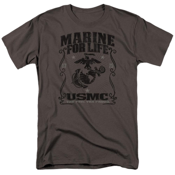 U.S. Marine Corps For Life Men's Regular Fit T-Shirt Men's Regular Fit T-Shirt U.S. Marine Corps.