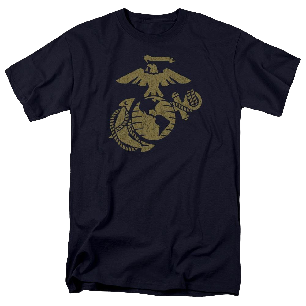 U.S. Marine Corps Gold Emblem Men's Regular Fit T-Shirt Men's Regular Fit T-Shirt U.S. Marine Corps.