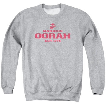 U.S. Marine Corps Oorah Men's Crewneck Sweatshirt Men's Crewneck Sweatshirt U.S. Marine Corps.