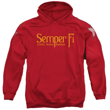 U.S. Marine Corps Semper Fi Pullover Hoodie Pullover Hoodie U.S. Marine Corps.