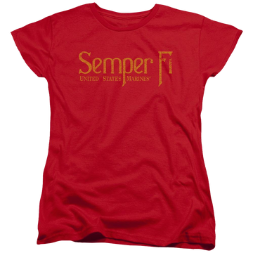 U.S. Marine Corps Semper Fi Women's T-Shirt Women's T-Shirt U.S. Marine Corps.