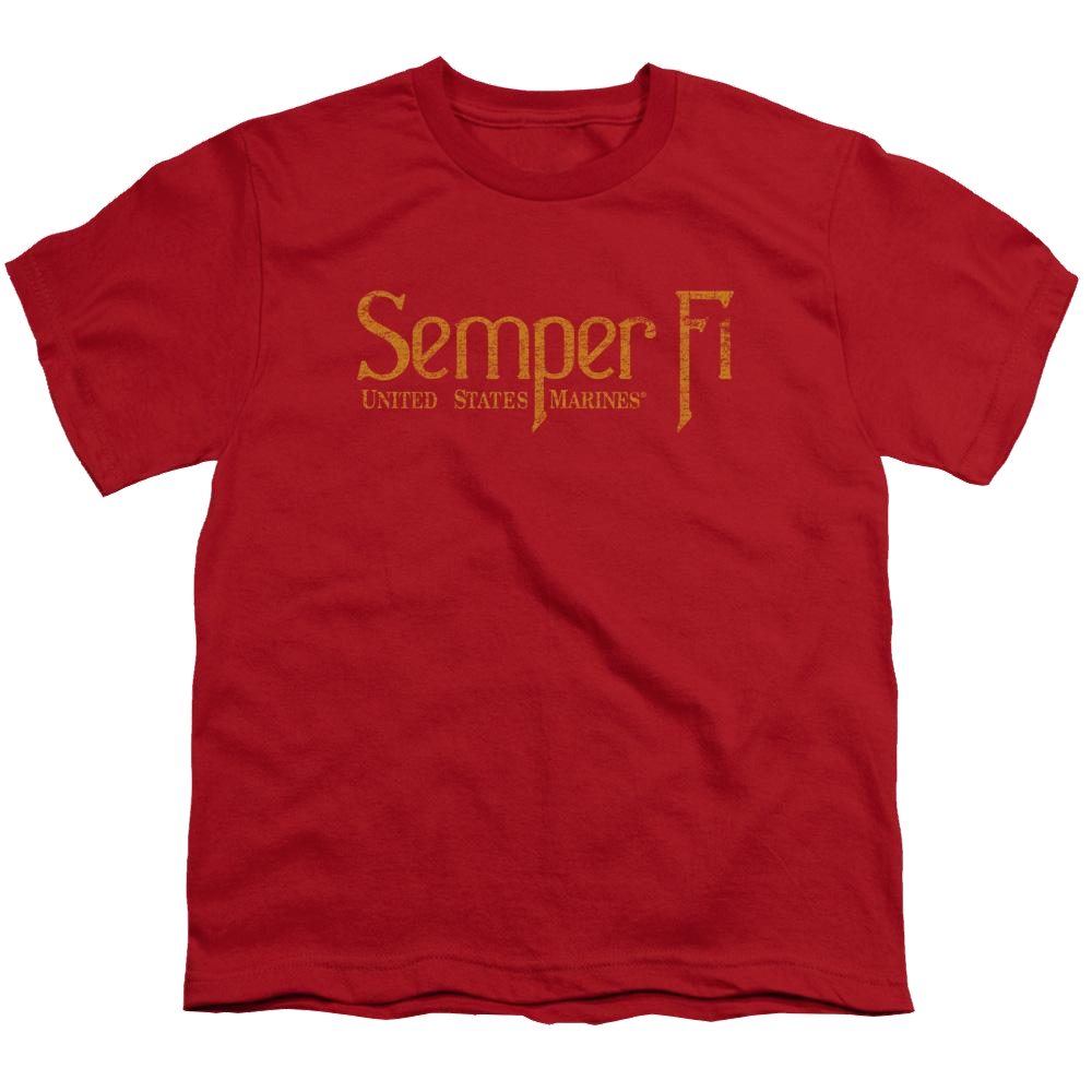 U.S. Marine Corps Semper Fi Youth T-Shirt (Ages 8-12) Youth T-Shirt (Ages 8-12) U.S. Marine Corps.