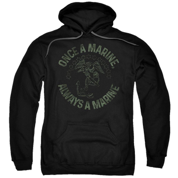 U.S. Marine Corps Always A Marine Pullover Hoodie Pullover Hoodie U.S. Marine Corps.