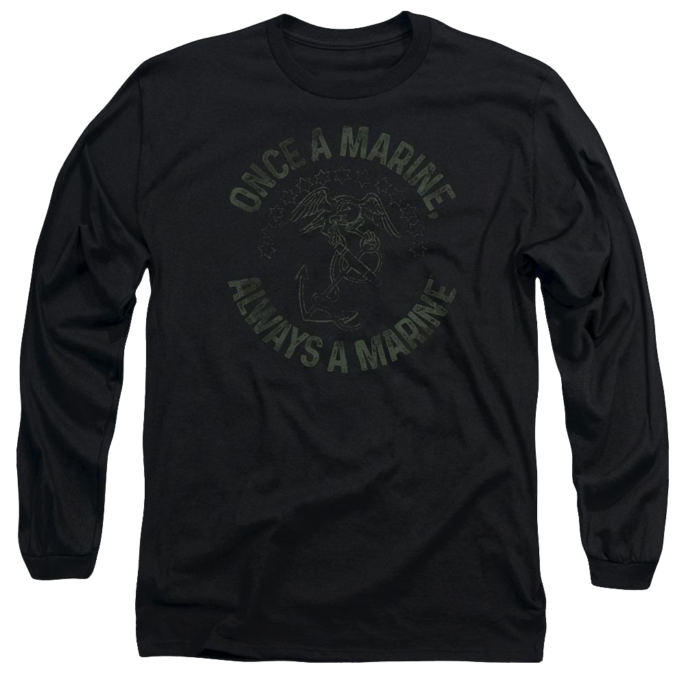 U.S. Marine Corps Always A Marine Men's Long Sleeve T-Shirt Men's Long Sleeve T-Shirt U.S. Marine Corps.