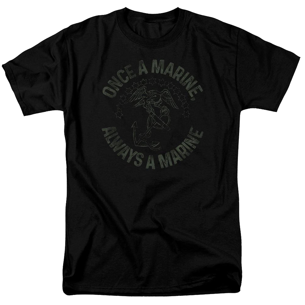 U.S. Marine Corps Always A Marine Men's Regular Fit T-Shirt Men's Regular Fit T-Shirt U.S. Marine Corps.
