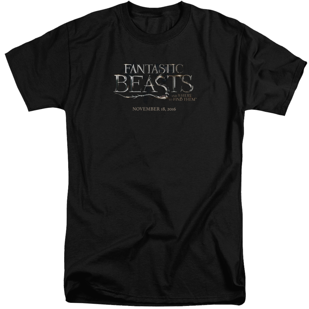 Fantastic Beasts Logo - Men's Tall Fit T-Shirt Men's Tall Fit T-Shirt Fantastic Beasts