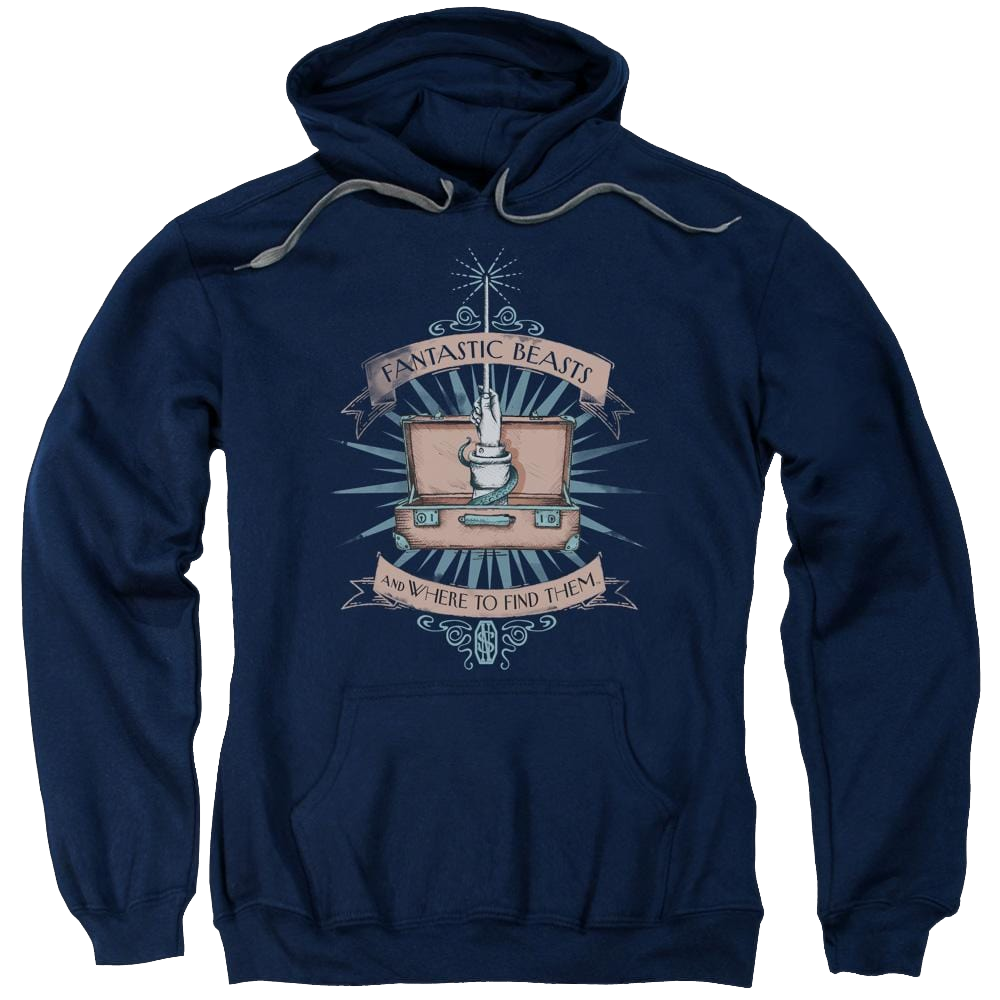 Fantastic Beasts Briefcase - Pullover Hoodie Pullover Hoodie Fantastic Beasts