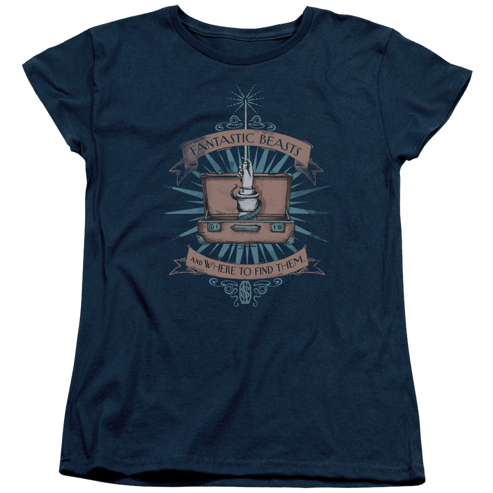 Fantastic Beasts Briefcase - Women's T-Shirt Women's T-Shirt Fantastic Beasts