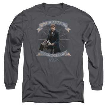 Fantastic Beasts Newt Scamander - Men's Long Sleeve T-Shirt Men's Long Sleeve T-Shirt Fantastic Beasts
