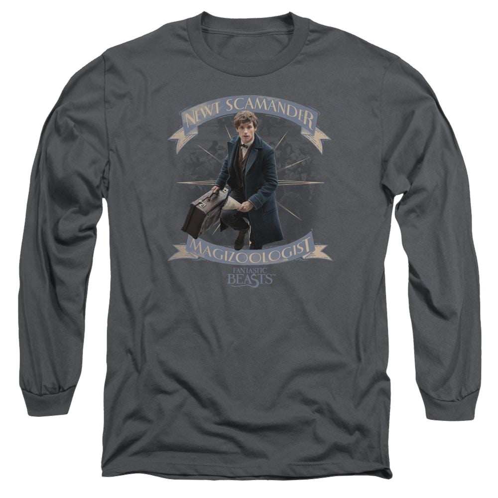 Fantastic Beasts Newt Scamander - Men's Long Sleeve T-Shirt Men's Long Sleeve T-Shirt Fantastic Beasts