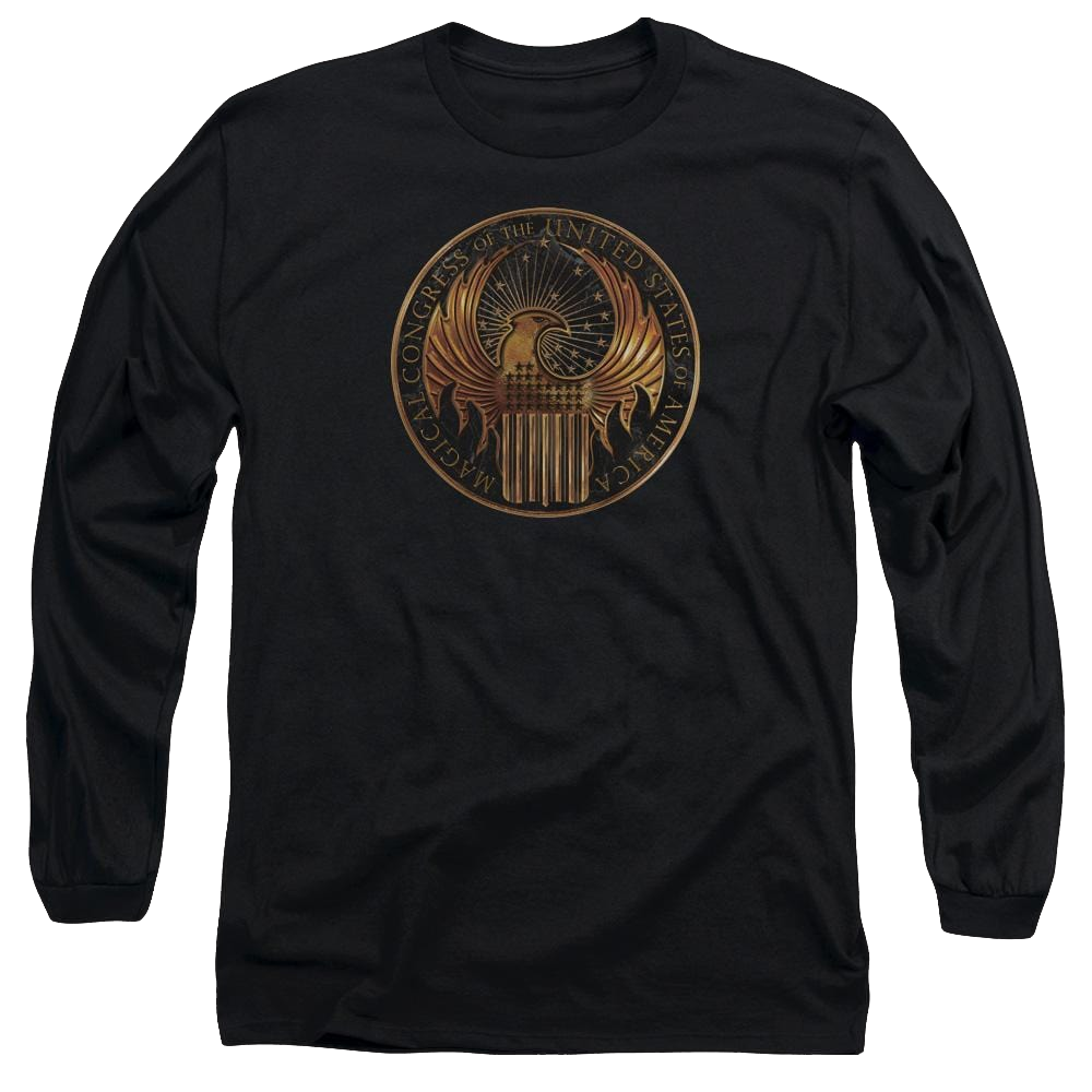Fantastic Beasts Magical Congress Crest - Men's Long Sleeve T-Shirt Men's Long Sleeve T-Shirt Fantastic Beasts