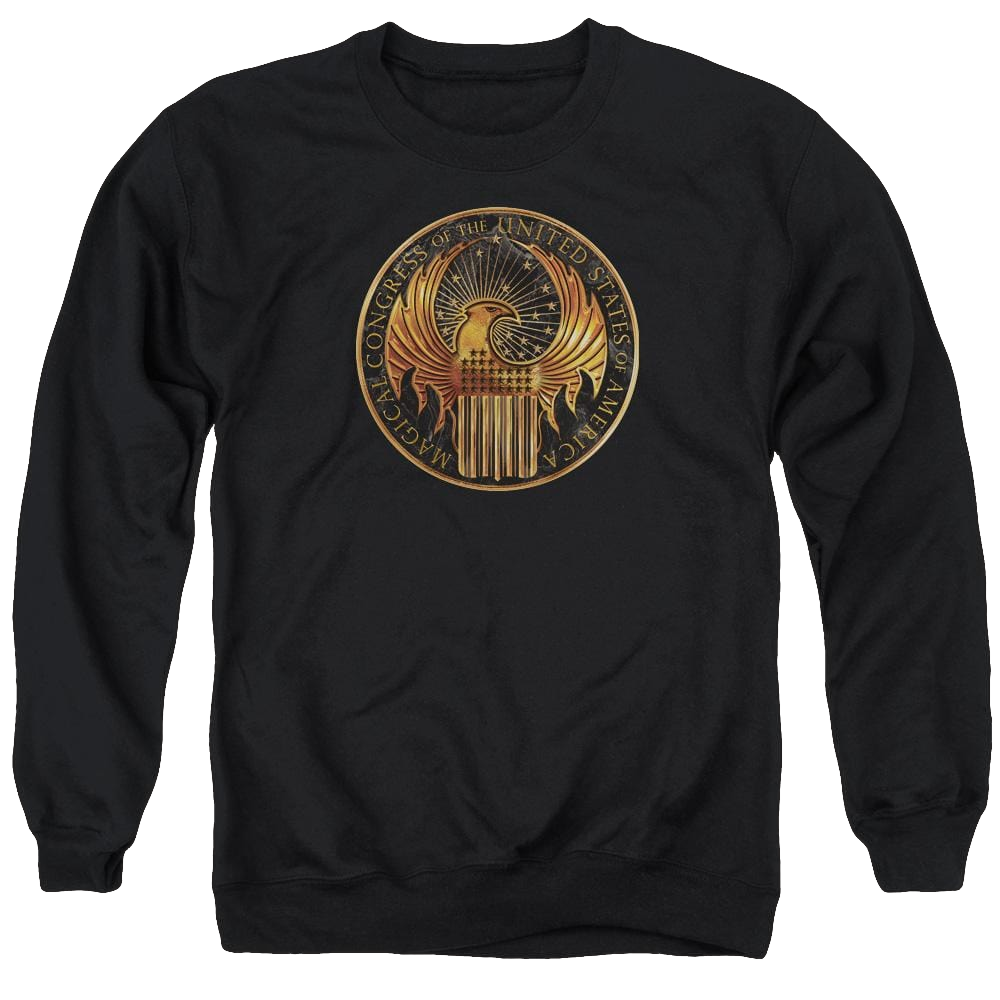 Fantastic Beasts Magical Congress Crest - Men's Crewneck Sweatshirt Men's Crewneck Sweatshirt Fantastic Beasts