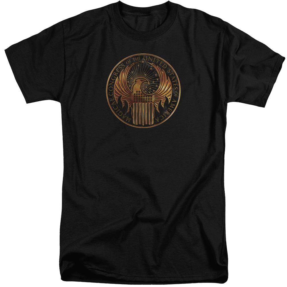 Fantastic Beasts Magical Congress Crest - Men's Tall Fit T-Shirt Men's Tall Fit T-Shirt Fantastic Beasts